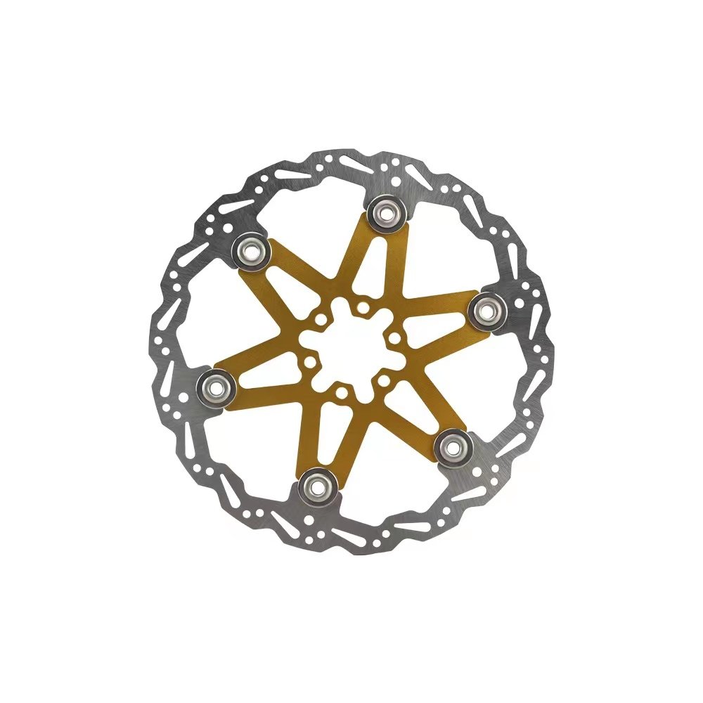 Custom Stainless Steel with Aluminum Carrier Anodized Color Floating Brake Disc for Surron Light Bee Talaria Segway