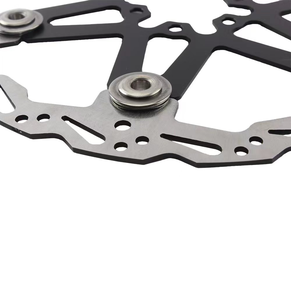 Custom Stainless Steel with Aluminum Carrier Anodized Color Floating Brake Disc for Surron Light Bee Talaria Segway