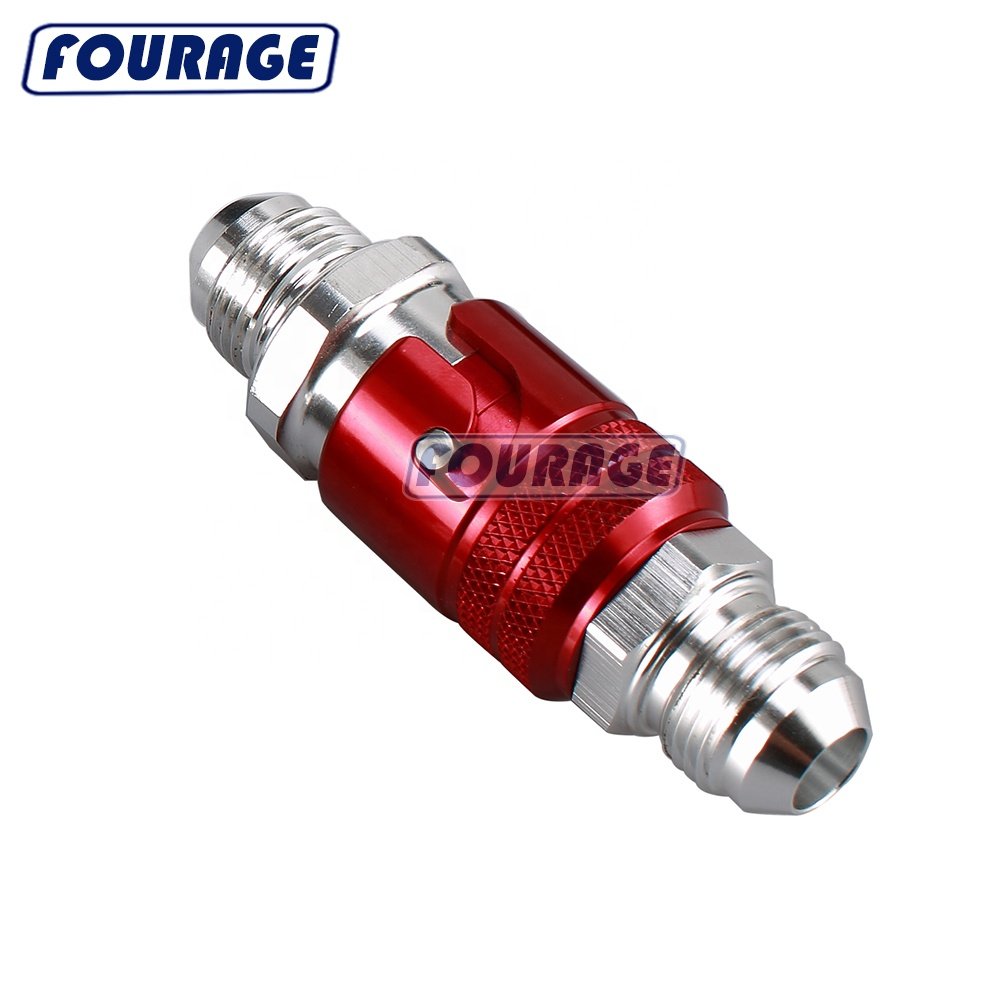 Auto Performance Parts Aluminum Dry Brake Quick Release Coupler an Male Flare Disconnect Coupling Hose Pipe Fitting