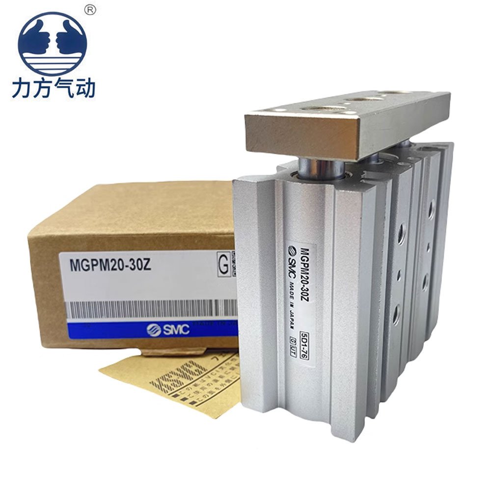 SMC Cylinder MGPM25-10Z/MGPM25-25/50/75/100/150/300Z Thin Three-axis Three-rod Cylinder