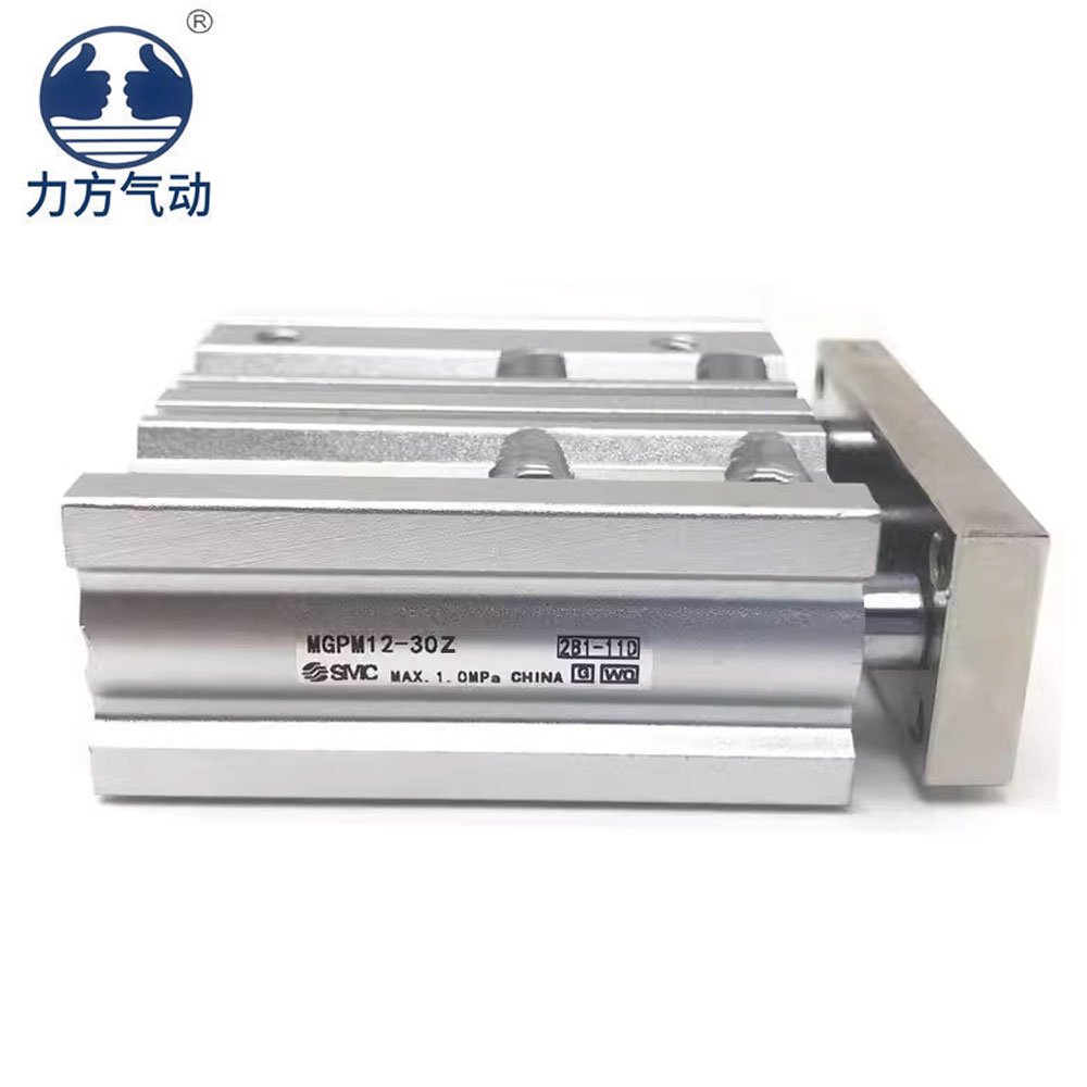 SMC Cylinder MGPM25-10Z/MGPM25-25/50/75/100/150/300Z Thin Three-axis Three-rod Cylinder