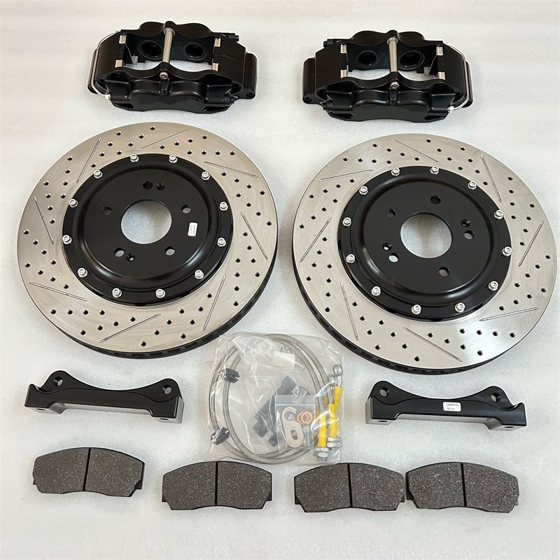Civic Accord Chery Brake Caliper Rotor Kit High Quality Auto 4-pot 330*28 for BMW E90 Used Cars Toyota Custom Aluminum Front R32