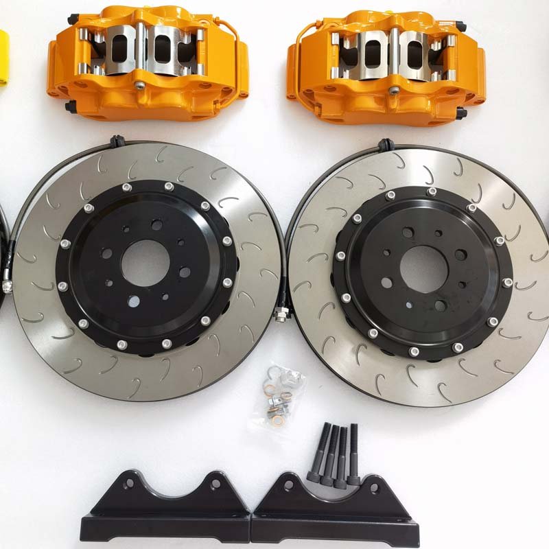 Civic Accord Chery Brake Caliper Rotor Kit High Quality Auto 4-pot 330*28 for BMW E90 Used Cars Toyota Custom Aluminum Front R32