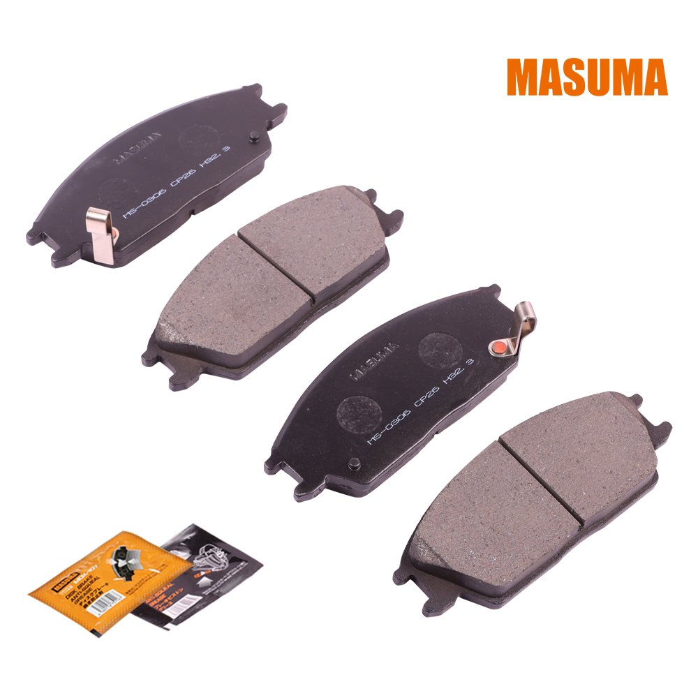 MS-0306 MASUMA Auto Brake System Quiet Disc Set Brake Pads 58101-1CA10 58101-1CA00 58101-25A10 for HYUNDAI GETZ