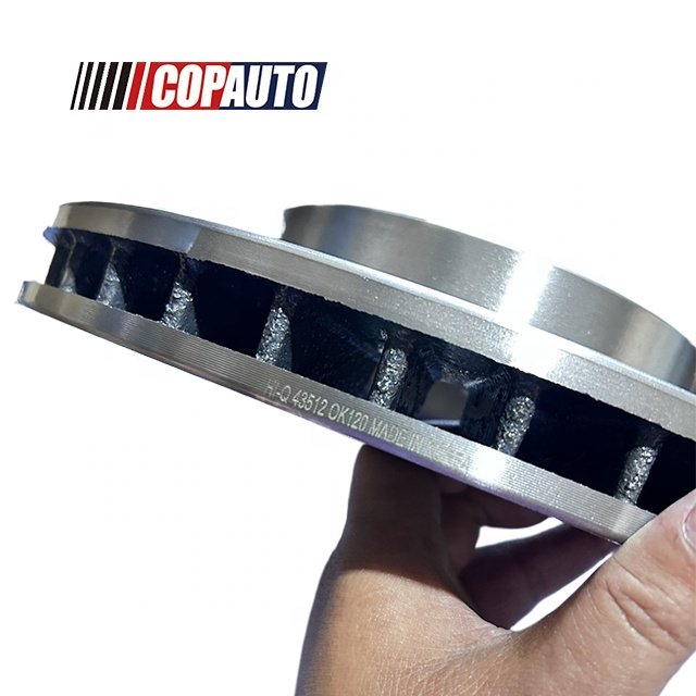 43512-0K120 BRAKE DISC for TOYOTA JAPANESE CAR OEM 43512-0K120 AUTO PARTS BRAKE DISC