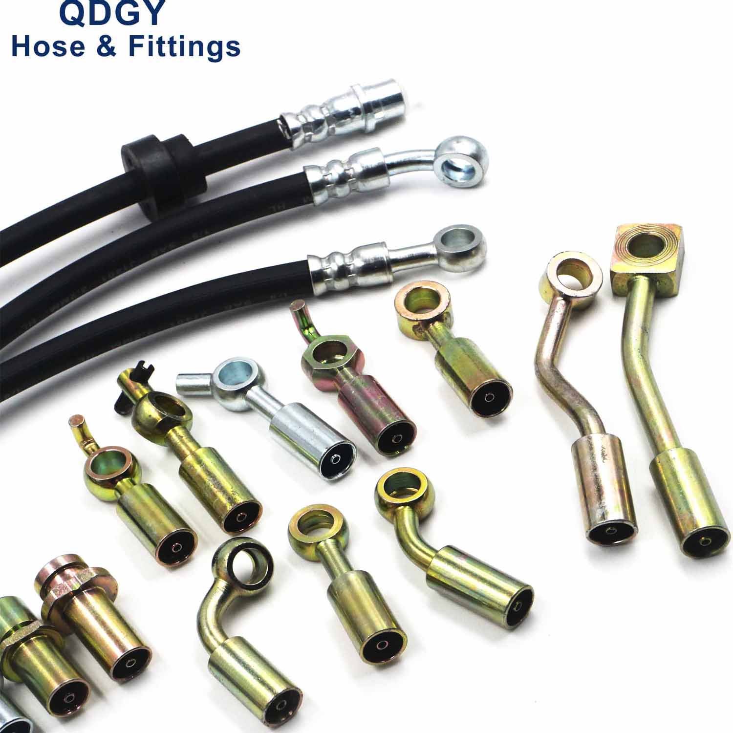 China Professional Manufacture Front Brake Corrosion-Resistant Rubber High Quality Brake Tube Hose