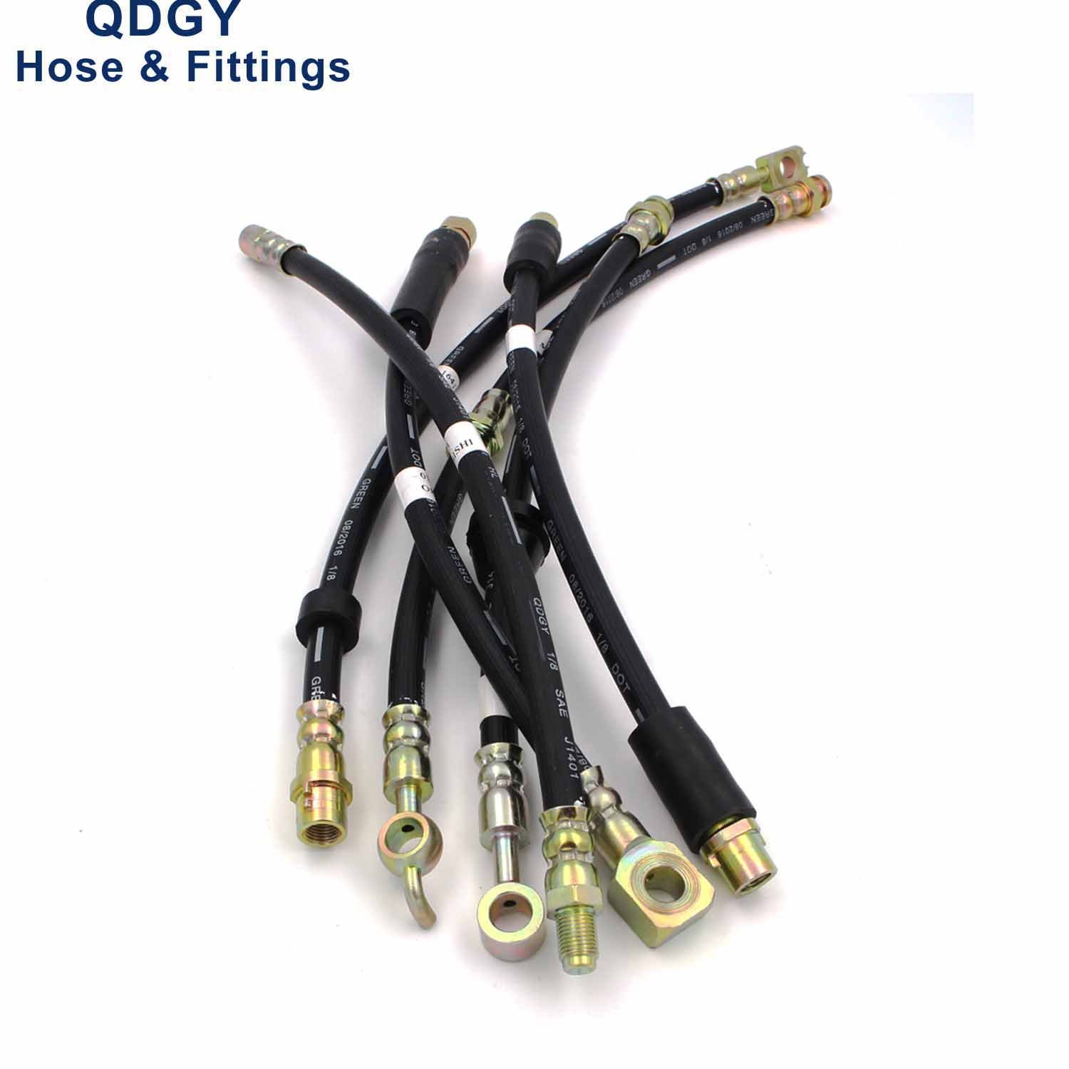 China Professional Manufacture Front Brake Corrosion-Resistant Rubber High Quality Brake Tube Hose