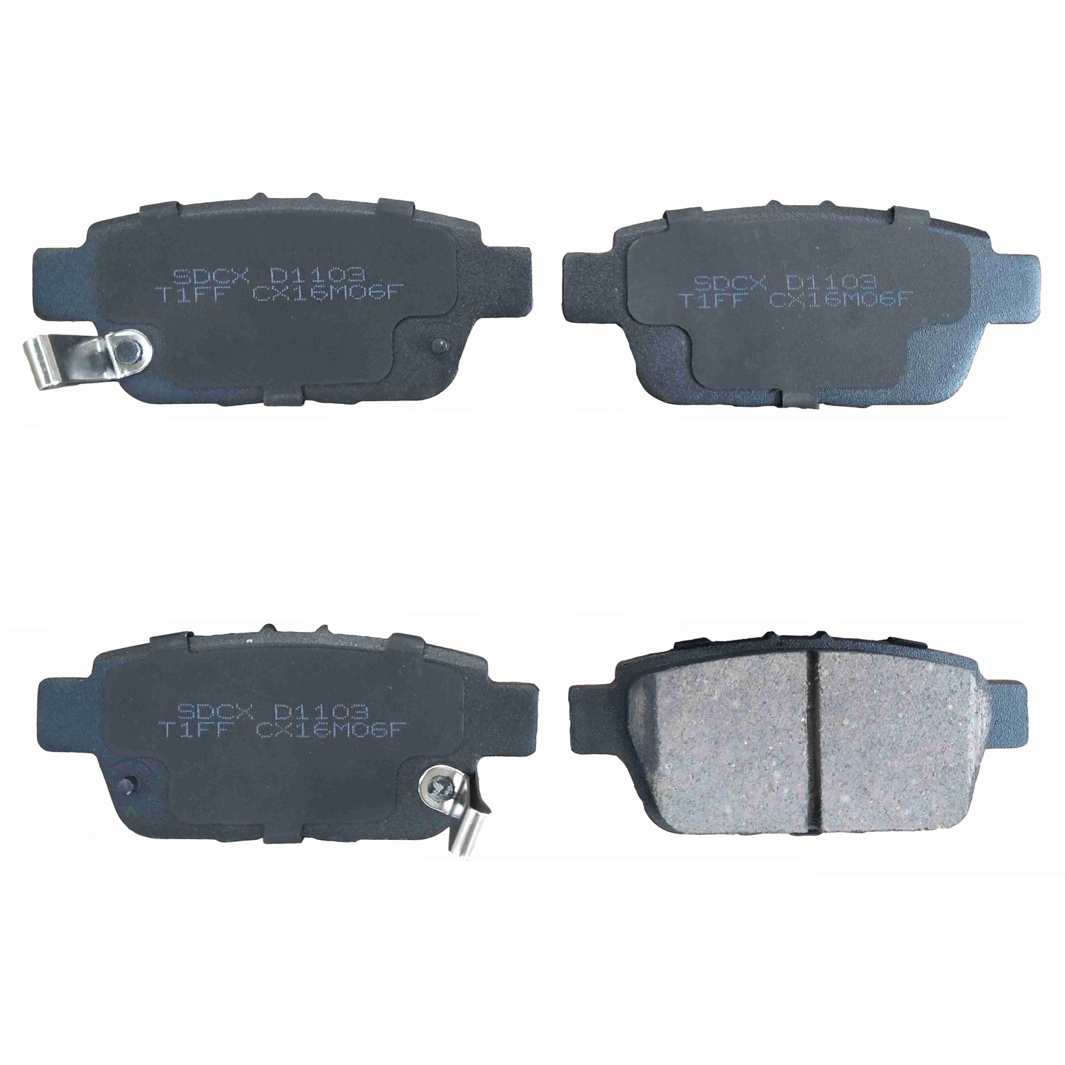 Auto Brake Pad Car High Quality Ceramic Brake Pads D1103 for Japanese Car Brand