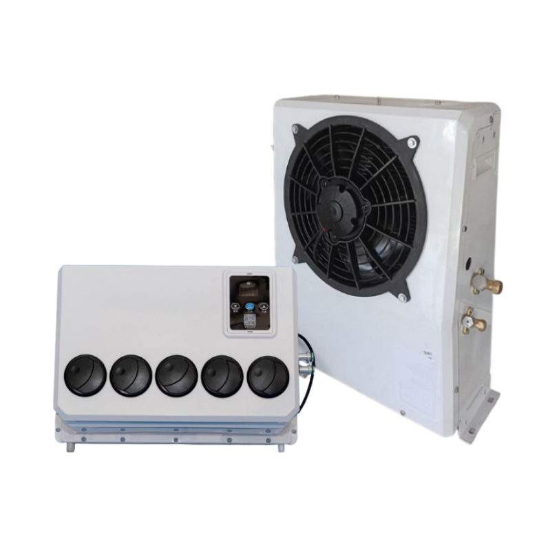2025 New Style AC Cooling System 12v Truck Parking Air Conditioner 12/24 Volt Parking Air Conditioner Parking Cooler