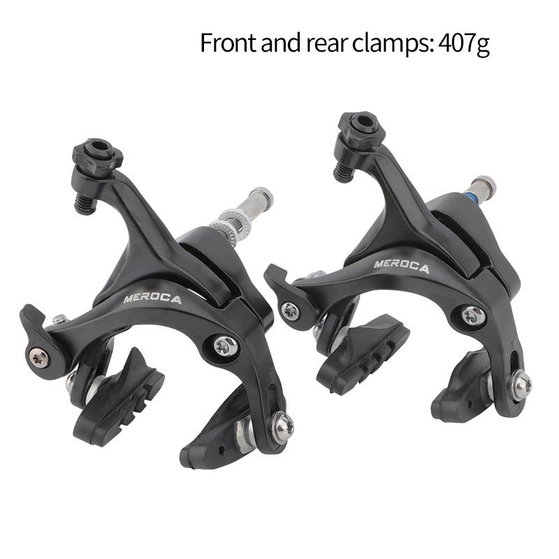 MEROCA Ultralight Road Bike Brake Clamp Fixie Fixed Bicycle Aluminum Alloy Pull Brake Caliper Brake C Clamp