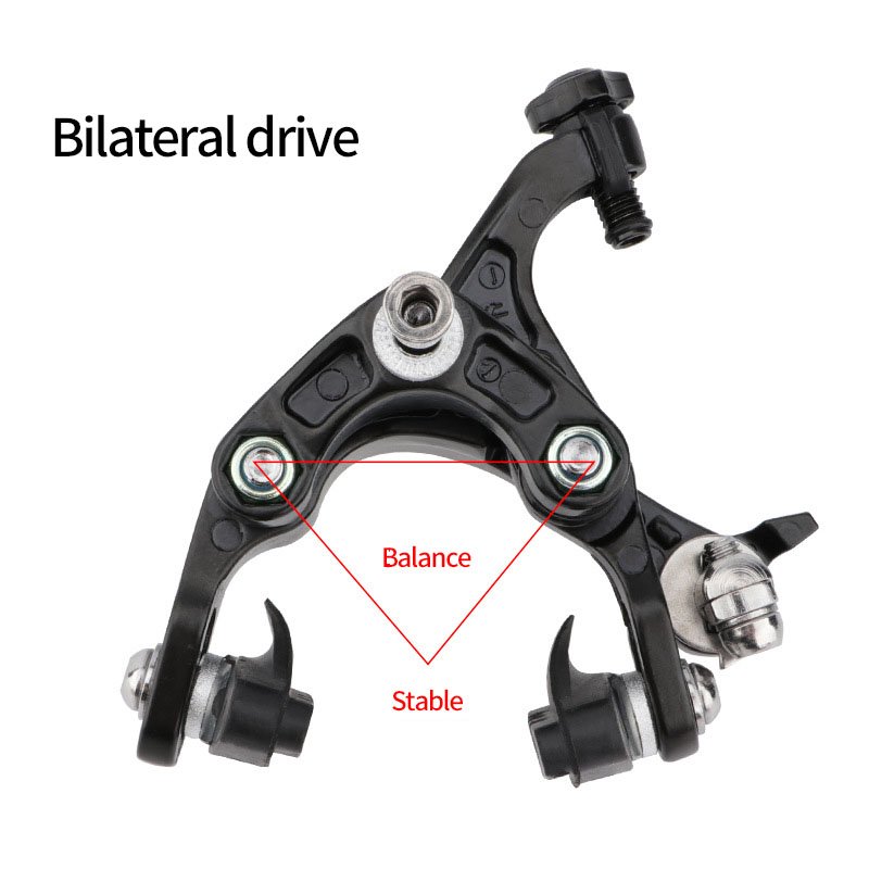 MEROCA Ultralight Road Bike Brake Clamp Fixie Fixed Bicycle Aluminum Alloy Pull Brake Caliper Brake C Clamp