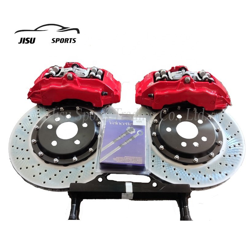 Car Modified Upgrade 18inch Brake Caliper Kit with Full Set Brake Disc 6pot for Brembo18z Front Wheel Ford
