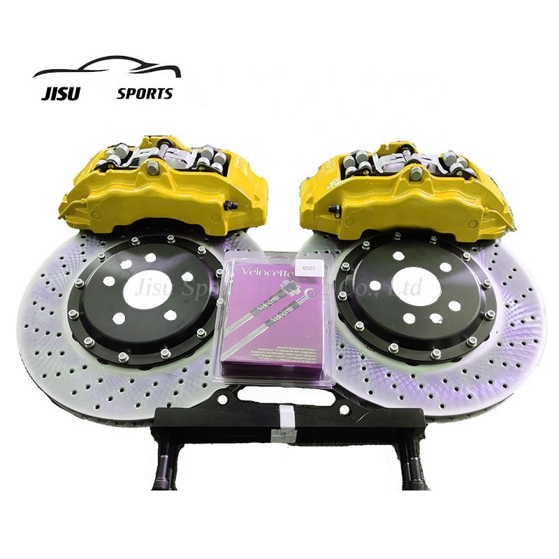 Car Modified Upgrade 18inch Brake Caliper Kit with Full Set Brake Disc 6pot for Brembo18z Front Wheel Ford