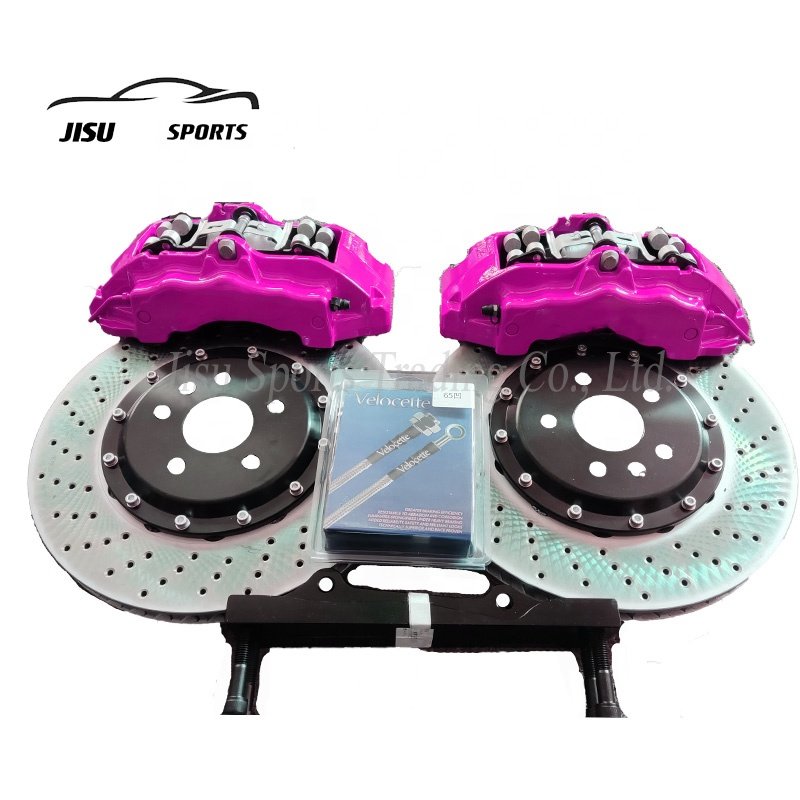 Car Modified Upgrade 18inch Brake Caliper Kit with Full Set Brake Disc 6pot for Brembo18z Front Wheel Ford