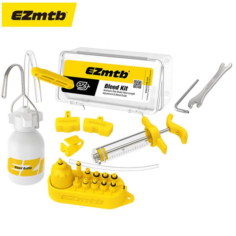 Wholesale EZmtb Mountain Bike Oil Disc Brake Oiling Tool Hydraulic Brake Bleed Tool Kit for Shimano Margura