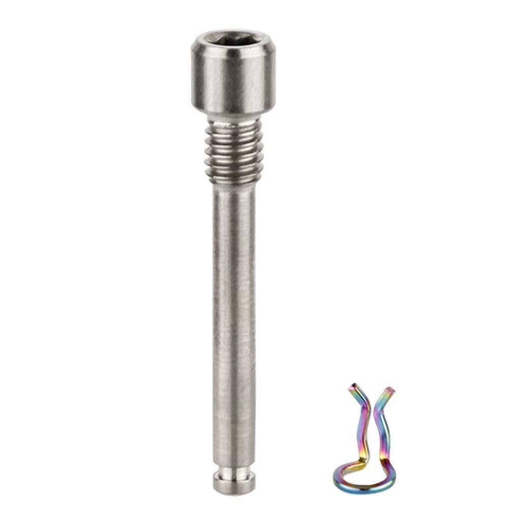 Bicycle Hydraulic Disc Brake Pad Bolt Titanium Alloy Pin Insert Caliper Screw Retainer Pin for Shimano XTR Ultegra M985 R8070