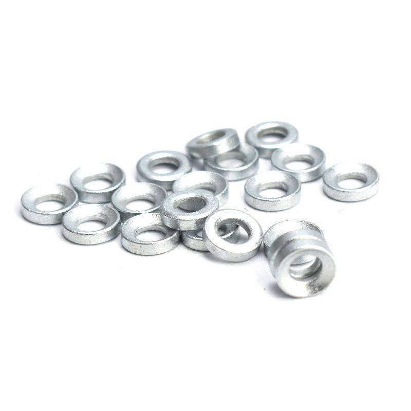 Bike Disc Brake Gasket Aluminum Alloy Concave Convex Gaskets V Brake Caliper Fixed Bolt Gasket Bicycle Cycling Brake Accessories