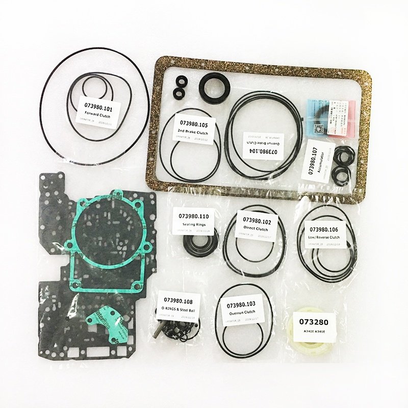 A340 A340E 30-40LE Automatic Transmission Clutch Overhaul Kit Oil Seal Gasket for TOYOTA CROWN A340F Gearbox Seal Repair Kit