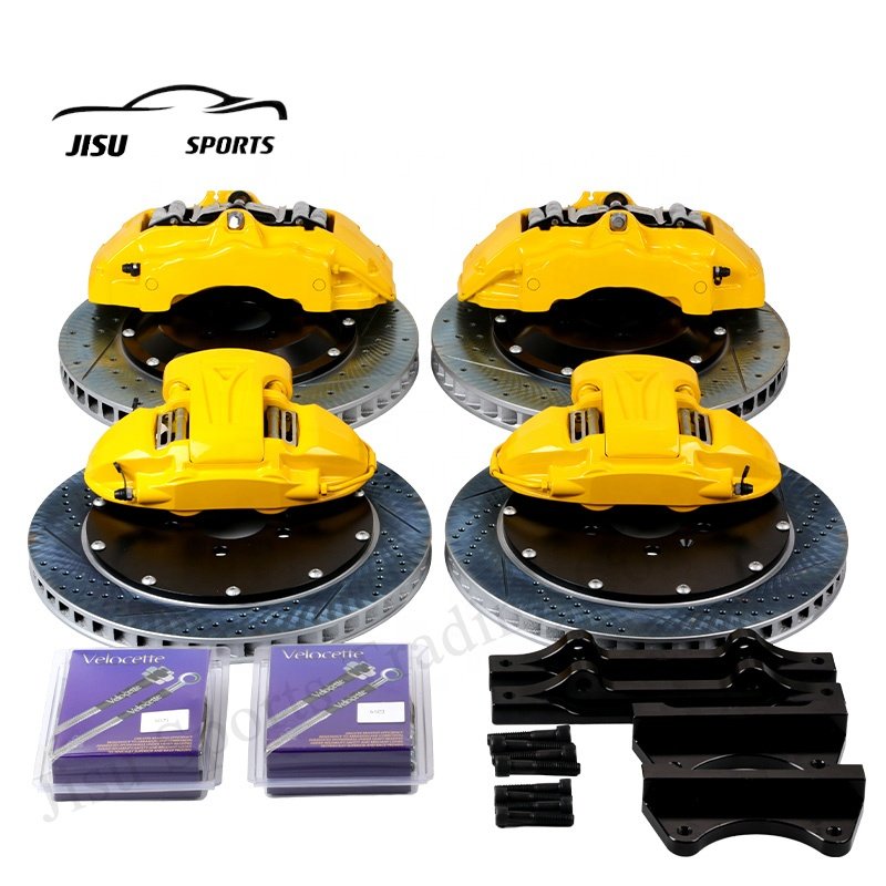 Front Car Brake Kits 18z 6 Piston Brake Calipers Rear Integrated Handbrake 355/380mm Disc R19 for bmw G30 540i G22 G23 E46 M3