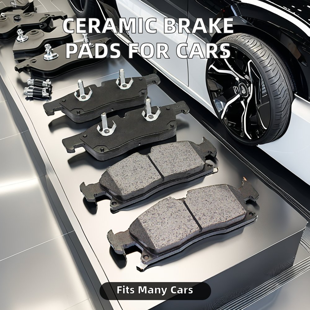 OEM Semi-Metallic Ceramic Front Brake Pads 68052369AA for Mercedes Chrysler Toyota Corolla Chevrolet Audi Jeep New Condition