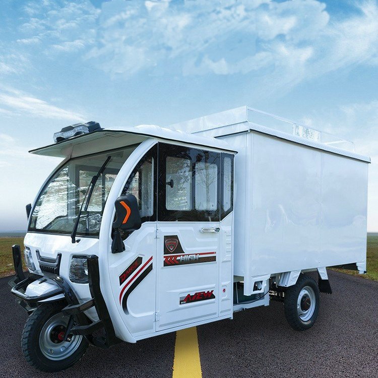 1200W Full Closed Express Cargo Transportation Electric Tricycles