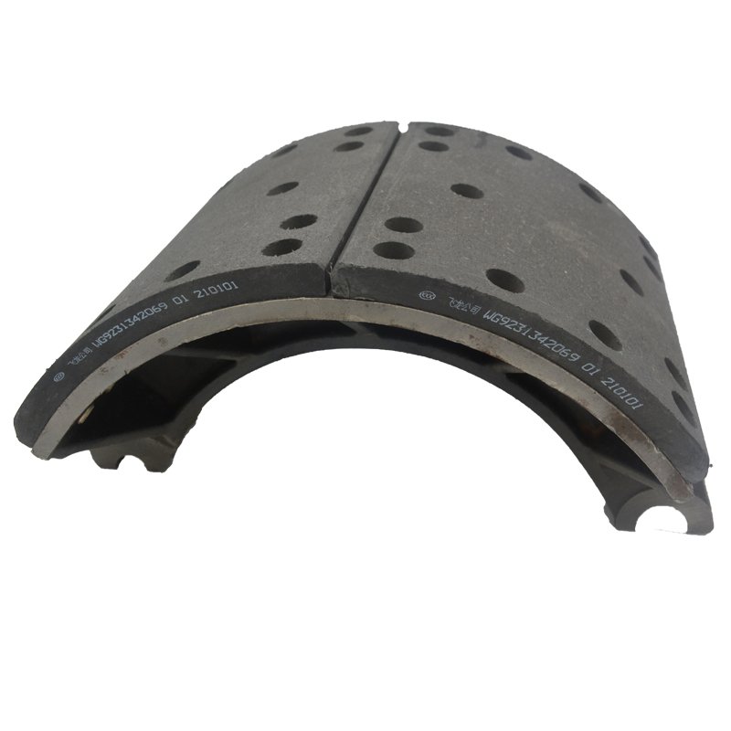 CNHTC Sinotruk Howo 336 371 420 Spare Parts Sinotruck Trucks Composite Fiber Security Brake Lining System Assembly Wg9231342068