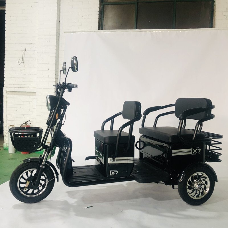 2024 Fashionable Electric Tricycle Battery 48v 20ah Big Power Factory Wholesale Hot Sale Leisure Tricycles Electric Tricycle