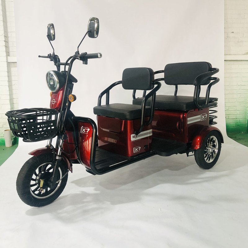 2024 Fashionable Electric Tricycle Battery 48v 20ah Big Power Factory Wholesale Hot Sale Leisure Tricycles Electric Tricycle