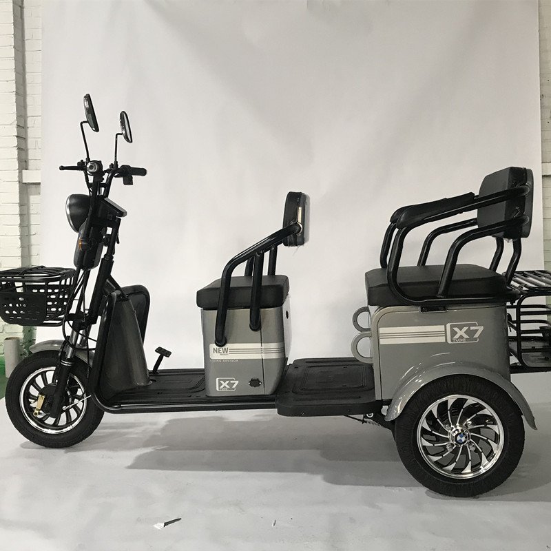2024 Fashionable Electric Tricycle Battery 48v 20ah Big Power Factory Wholesale Hot Sale Leisure Tricycles Electric Tricycle