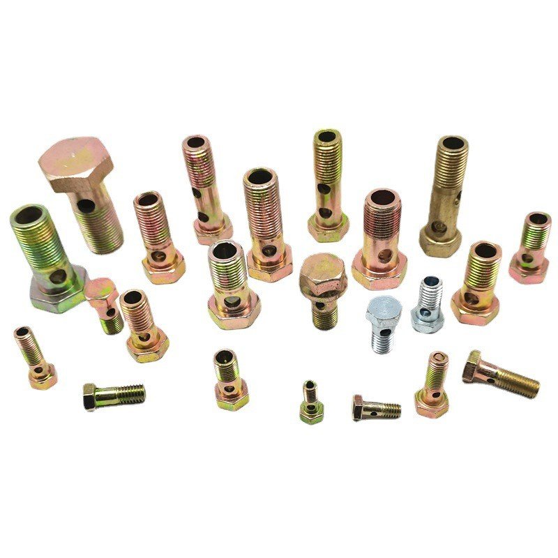 Brake Master Cylinder Oil Pipe Screw M10*1.25 Brake Master Cylinder Screw Brake Caliper Bolt Hydraulic Clutch Screw