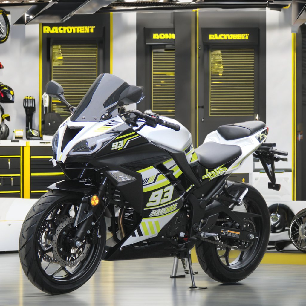 2021 Wholesale RZ XIAONIU 200CC 250CC 400CC Gas Engine Racing Motorcycles High-Speed Water Cooling EFI Electric Gasoline