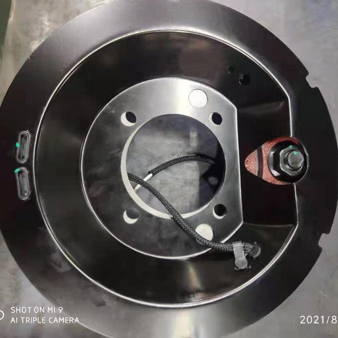 Heavy Duty 12.25*3.375'' Electric Brake 4 Holes Left & Right Kit- FSA Type for 8000 LBS Axle Trailers