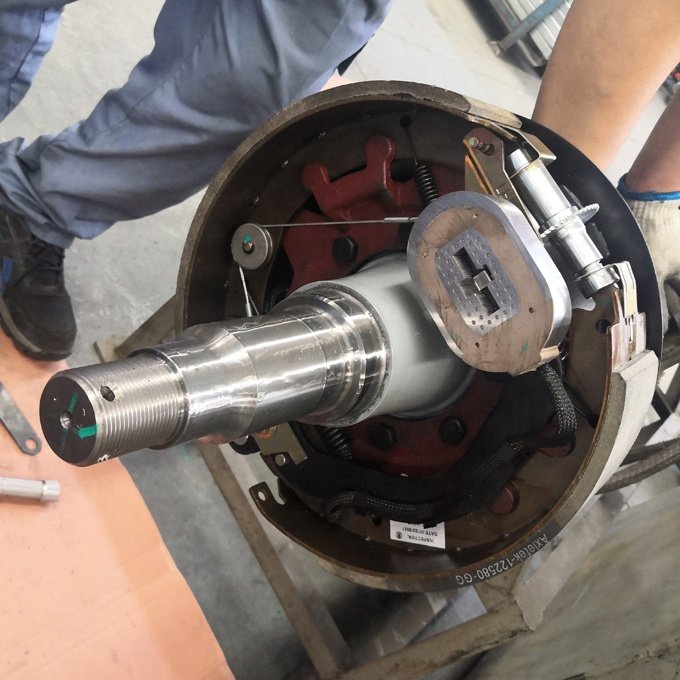 Heavy Duty 12.25*3.375'' Electric Brake 4 Holes Left & Right Kit- FSA Type for 8000 LBS Axle Trailers