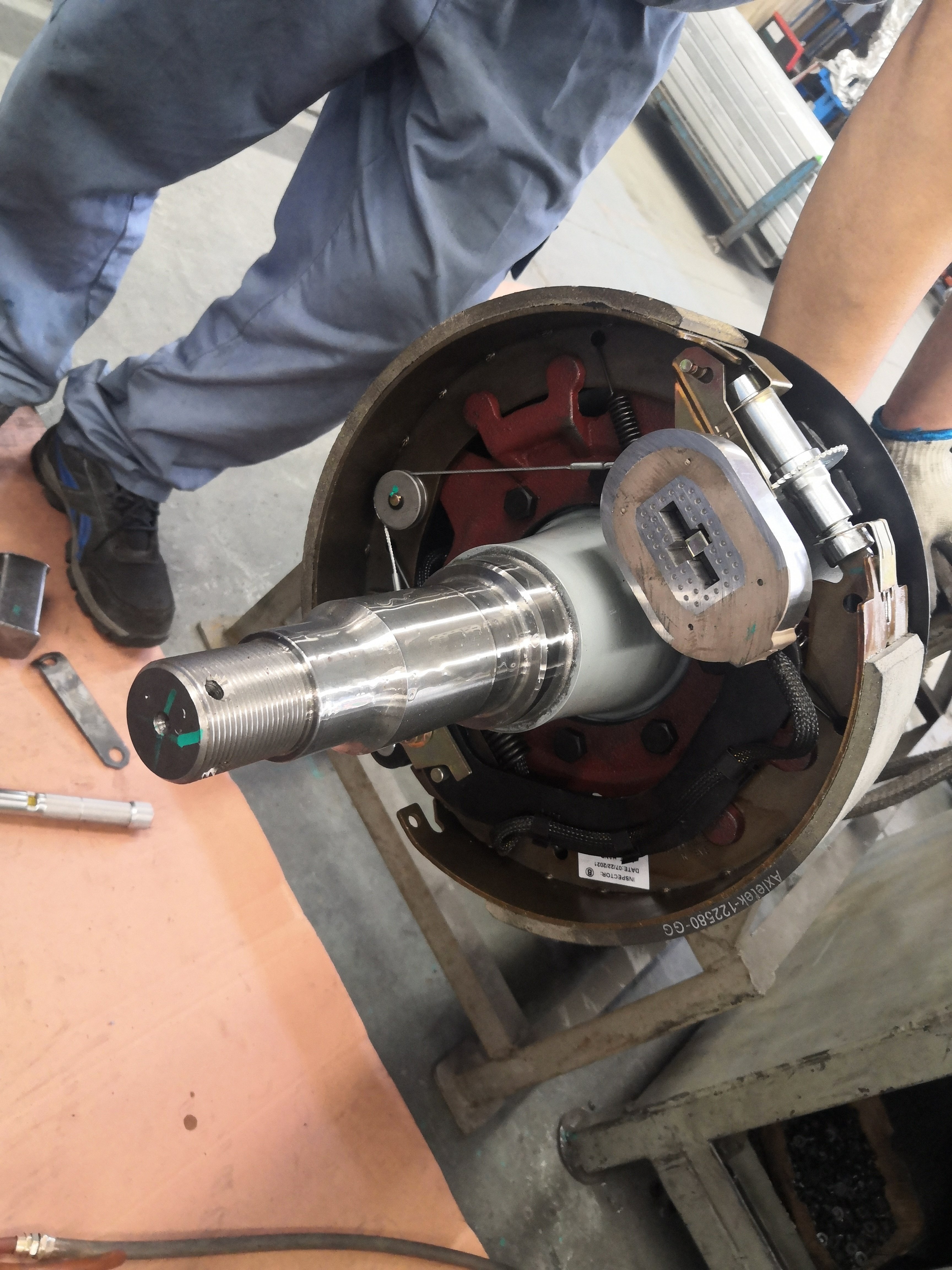 Heavy Duty 12.25*3.375'' Electric Brake 4 Holes Left & Right Kit- FSA Type for 8000 LBS Axle Trailers