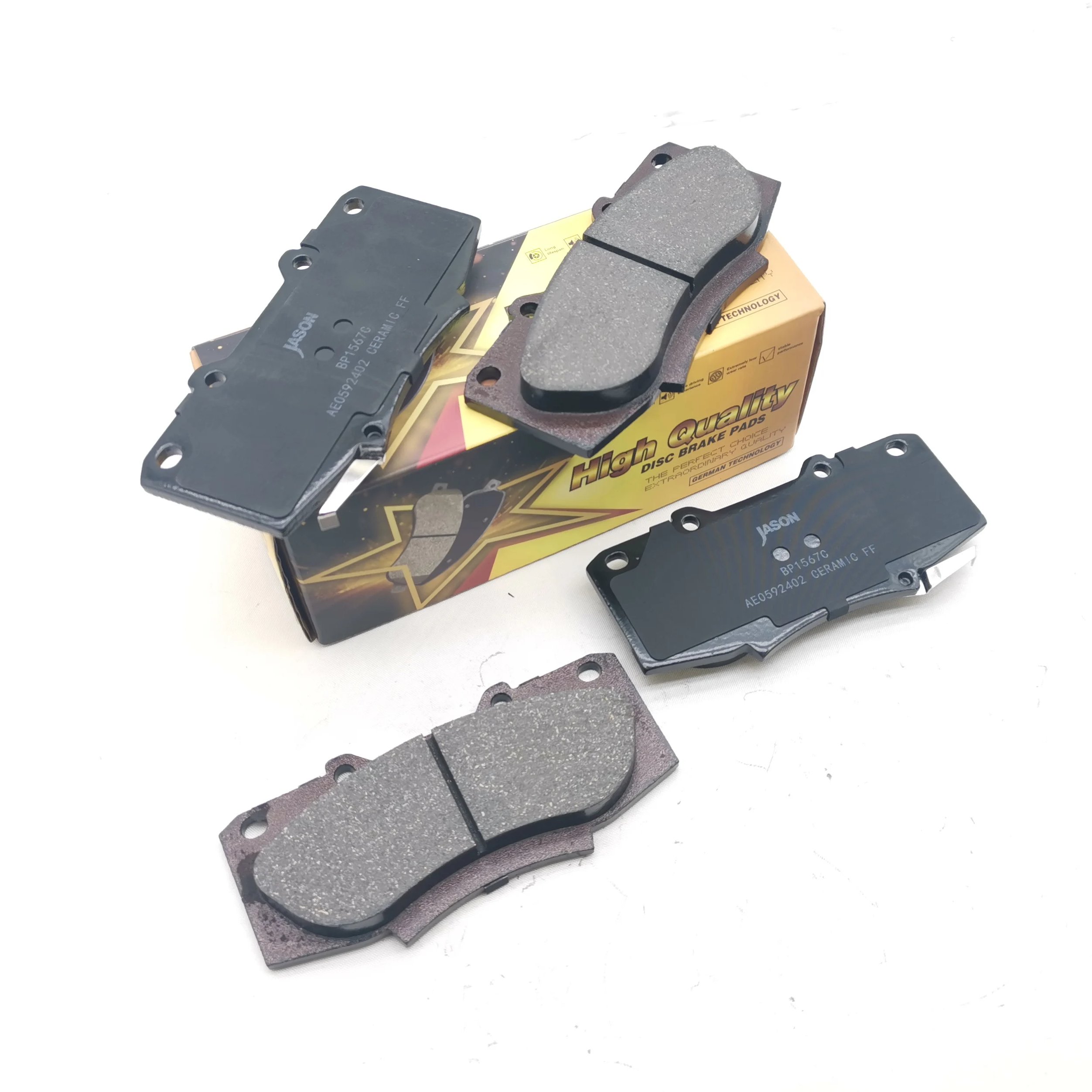 OEM China Automobile Factory Front Ceramic Disc Brake Pads D1567 GDB3528 044650K260 for VOLVO Toyota Landrov