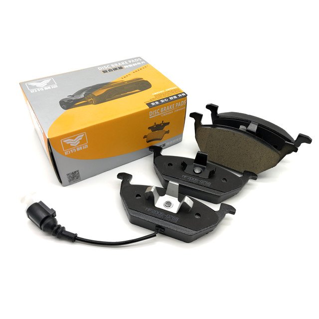 OEM 1J0 698 151 Top Quality Ceramic Brake Pad With Alarming Wire D768 for Audi A1 VW Volkswagen Polo Golf Jetta Beetle Brake Pad