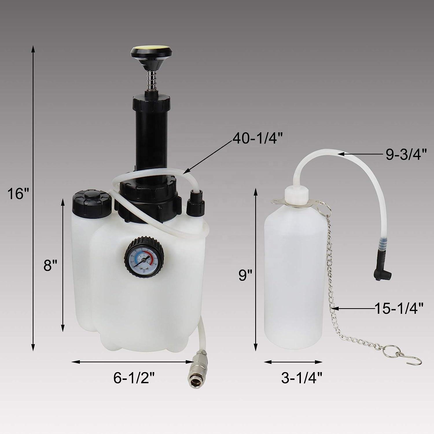 Car Repair Hand-held Vacuum Pressure Brake Oil Change Set Manual Brake Clutch Fluid Bleeder Bleeding Tool