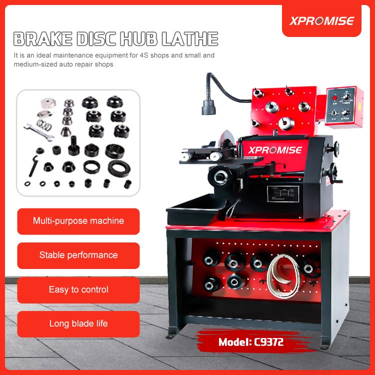 C9372 Fastest off Car Brake Lathe Automatic Brake Disc and Drum Lathe Machine