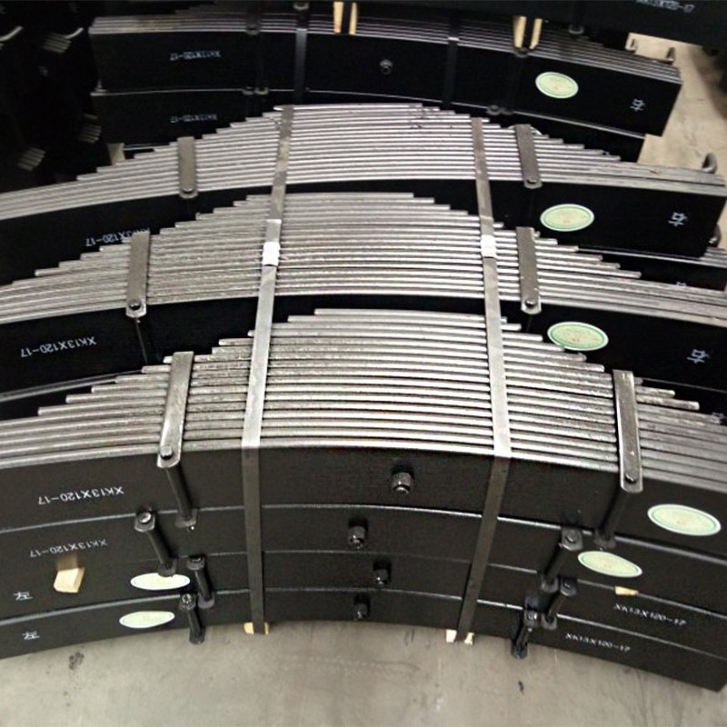 Leaf Springs Truck Axle Parts for Heavy Duty Truck Trailer Suspension Parts Trailer Springs Parabolic Steel Helper Leaf Spring