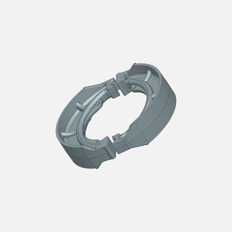 Longhua Design and Manufacture Die-casting Brake Pads Brake Shoes Mold for Car Motor Production Line
