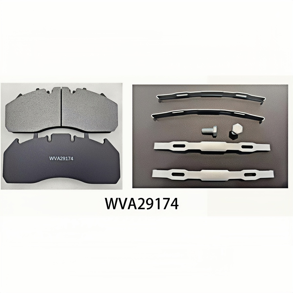 High Performance Truck Brake Pads Wva 29174 Truck Disc Brake Pad 20568711 5001864363 for volvo renault
