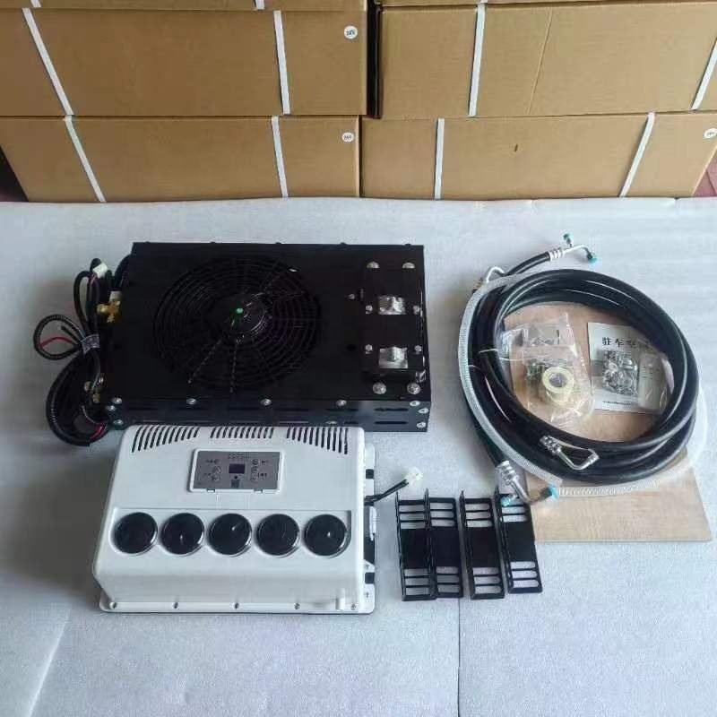 Hot Selling Car air Conditioner 12V Parking air Conditioner 24V Truck air Conditioner for RV Truck Semi Trucks Forklift