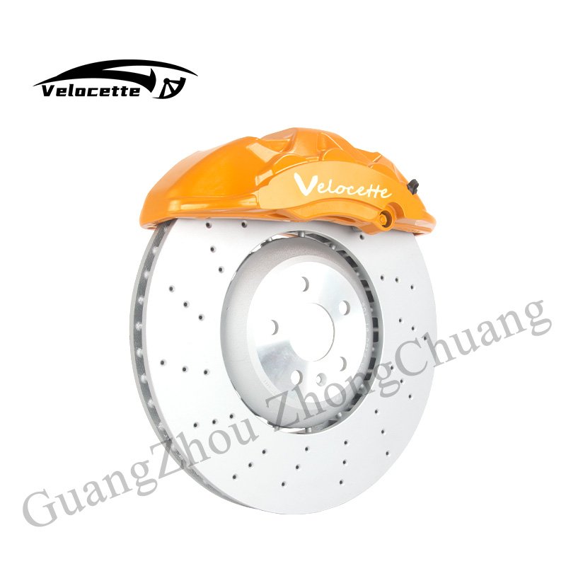 6 Piston S90 Racing Brake System Aluminum Casting Technology Fit Kit VW Mk2 Golf 3 Mk4 Golf 5 GTI Mk6 7R Brake Calipers