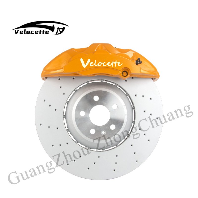6 Piston S90 Racing Brake System Aluminum Casting Technology Fit Kit VW Mk2 Golf 3 Mk4 Golf 5 GTI Mk6 7R Brake Calipers