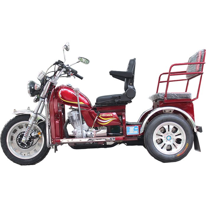 150CC Three Wheel Petrol Motorcycle Passenger Tricycle