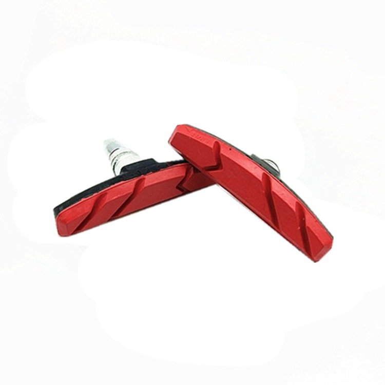 Factory Wholesale V-brakes Brake Pads Mountain Bikes Road Bike Black and Red
