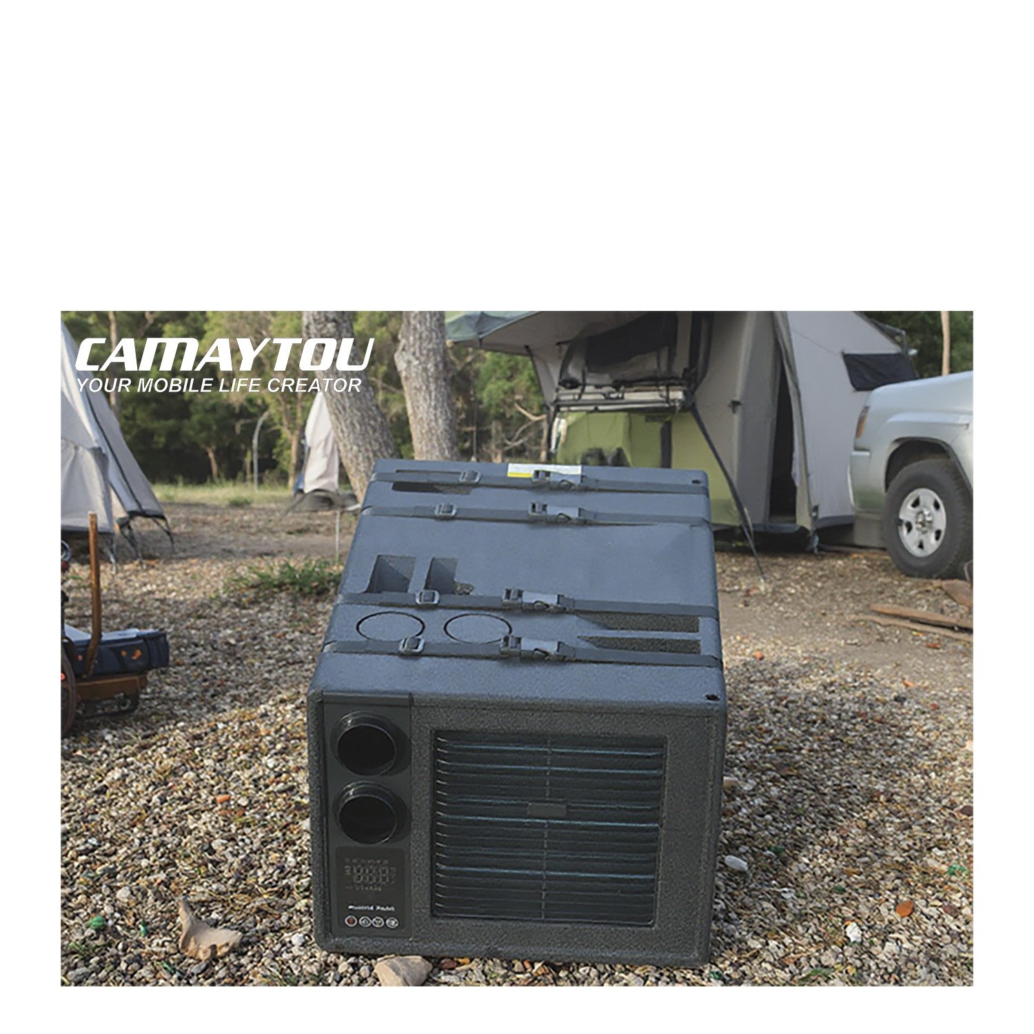 12v air Conditioner Under Bench Ac Auto Parking Conditioner Cooling Dc 24v 48v for Motorhome Rv caravan