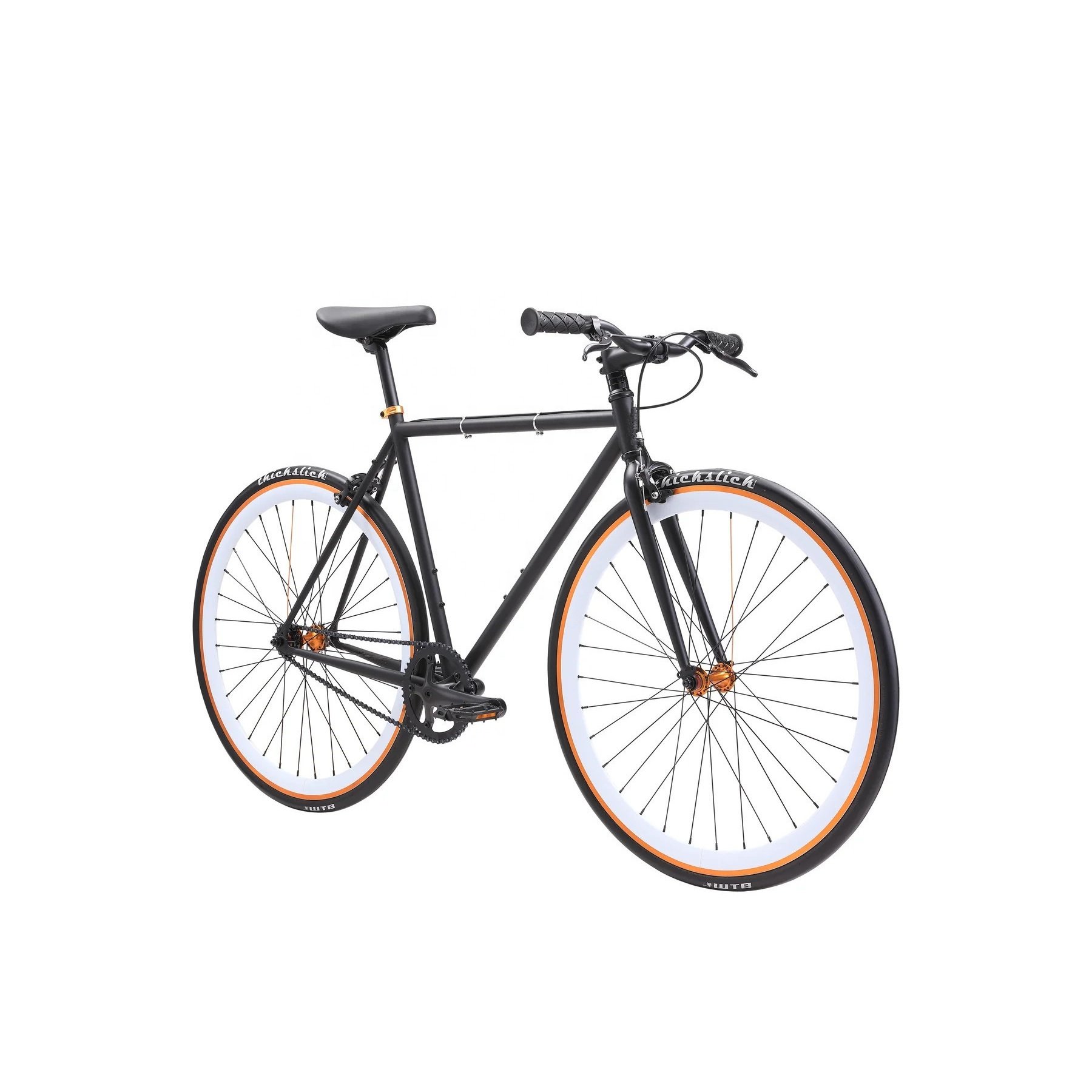 Lightweight 1 Speed Mens Mtb Bike Hi-Ten Steel Frame Adult Fixed Gear Bike Single Speed Racing Bicycle for Sale