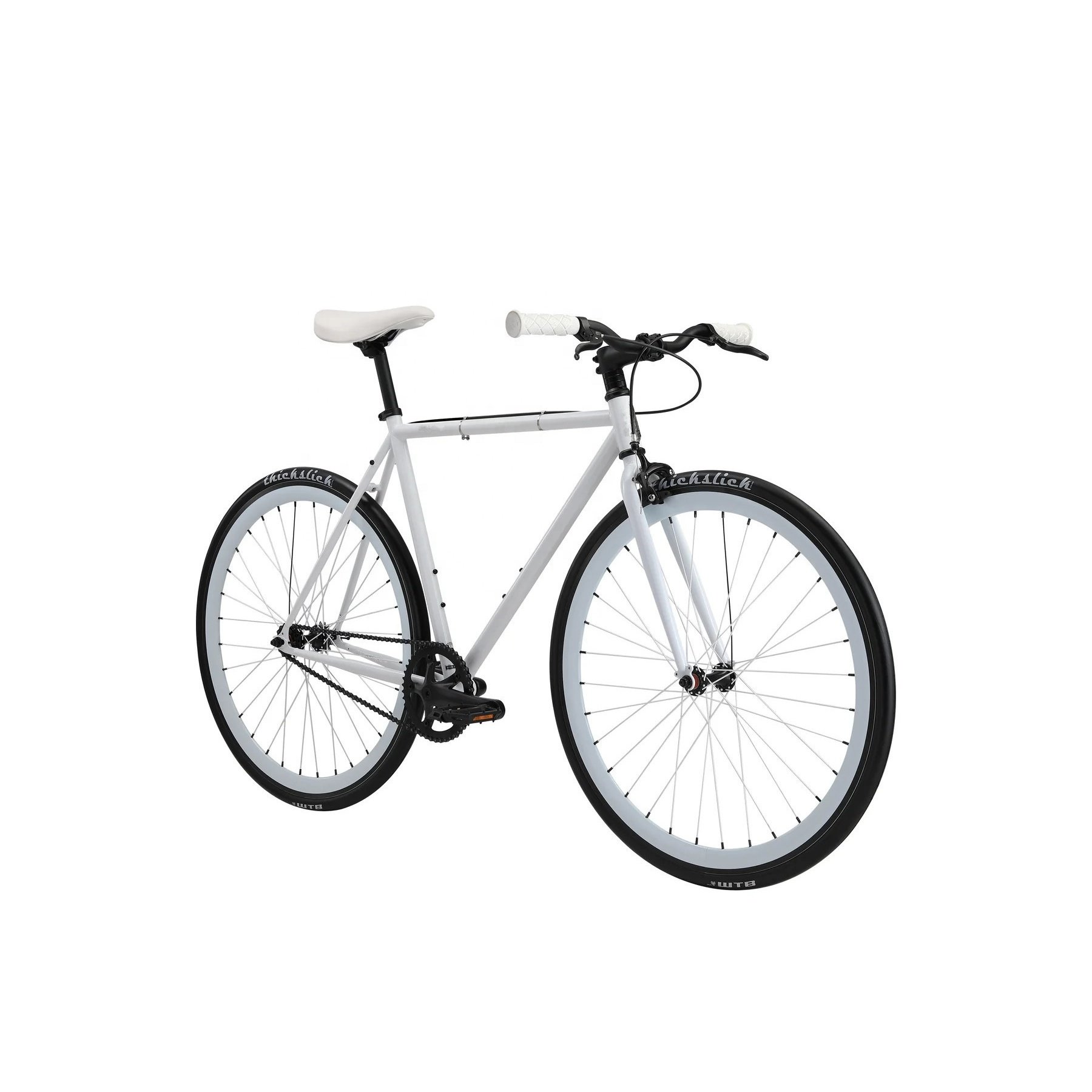 Lightweight 1 Speed Mens Mtb Bike Hi-Ten Steel Frame Adult Fixed Gear Bike Single Speed Racing Bicycle for Sale
