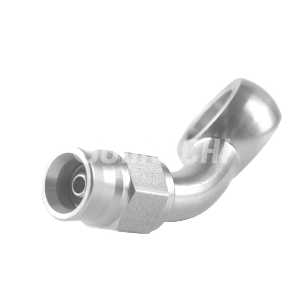 SUMEICHI Racing Parts 45 Degree Stainless Steel Brake Hose Banjo Fittings